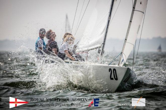 Fleet in action – Sir Kenneth Preston Trophy Regatta © Sportography.tv